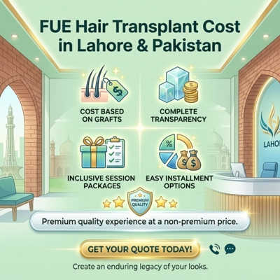 FUE Hair Transplant Cost in Pakistan