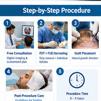 Hybrid Hair Transplant Procedure